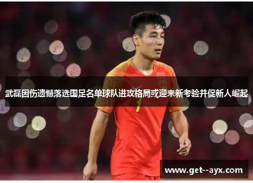 武磊因伤遗憾落选国足名单球队进攻格局或迎来新考验并促新人崛起 武磊因伤遗憾落选国足名单球队进攻格局或迎来新考验并促新人崛起